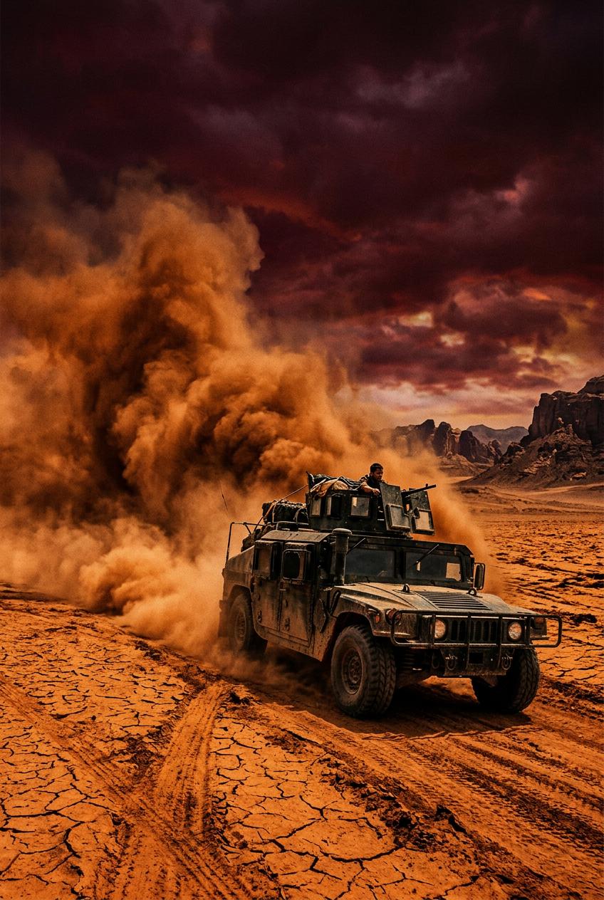 Original cinematic artwork for Mad Max: Fury Road